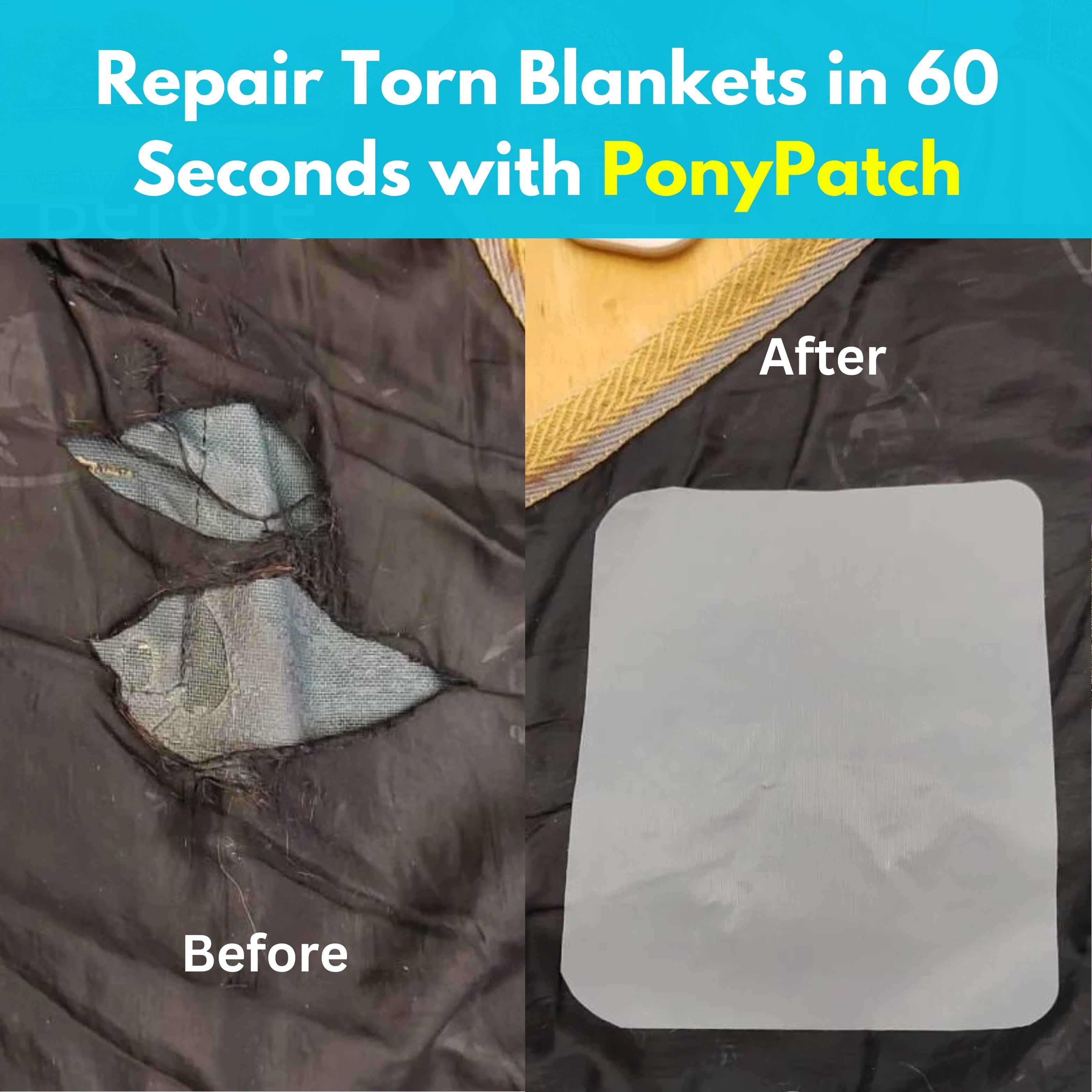PonyPatch™ The Permanent Blanket Insurance.
